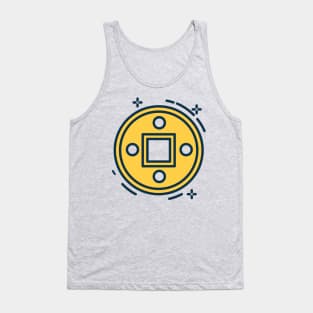 Chinese Coin Tank Top